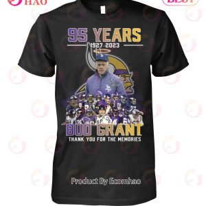 95 Years 1927 – 2023 Bub Grant Thank You For The Memories T-Shirt
