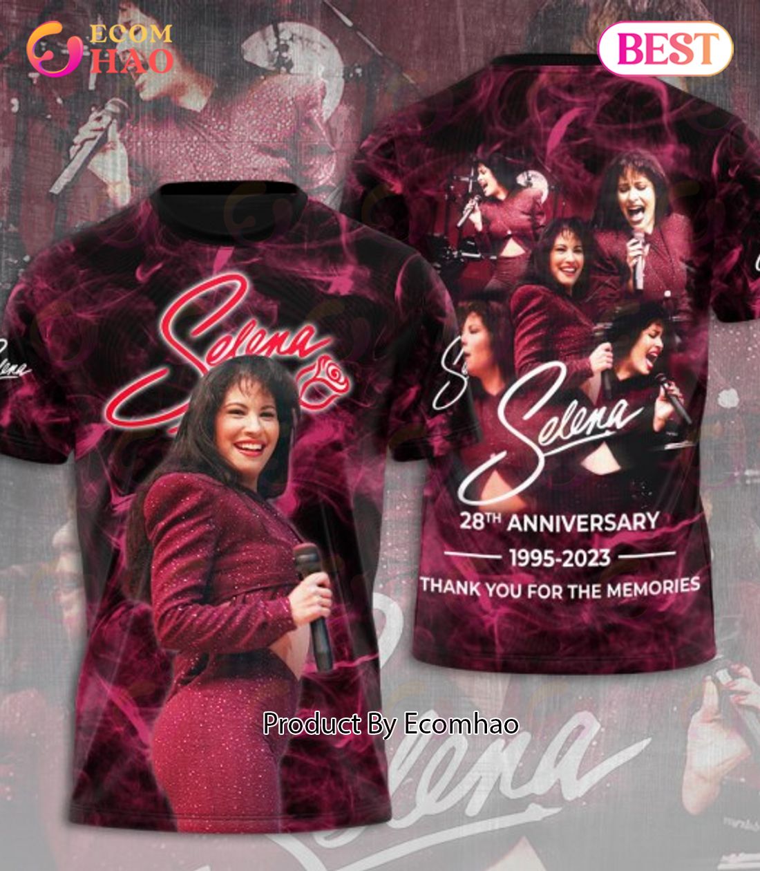 Selena Quintanilla Perez 3D Apparels