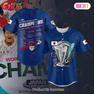 Champion 2023 World Baseball Japan Baseball Jersey