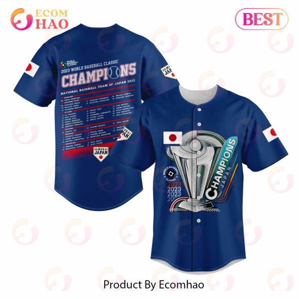 Champion 2023 World Baseball Japan Baseball Jersey