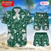 NFL New York Giants Gucci Logo Pattern Hawaiian Shirt & Shorts