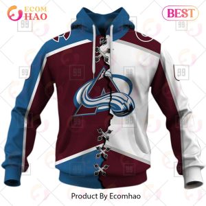 Personalized NHL Colorado Avalanche Mix Jersey 2023 3D Hoodie