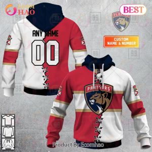 Personalized NHL Florida Panthers Mix Jersey 2023 3D Hoodie