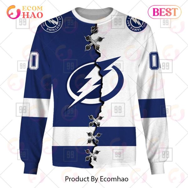 Custom Tampa Bay Lightning Retro Gradient Design NHL Shirt Hoodie 3D -  Bring Your Ideas, Thoughts And Imaginations Into Reality Today