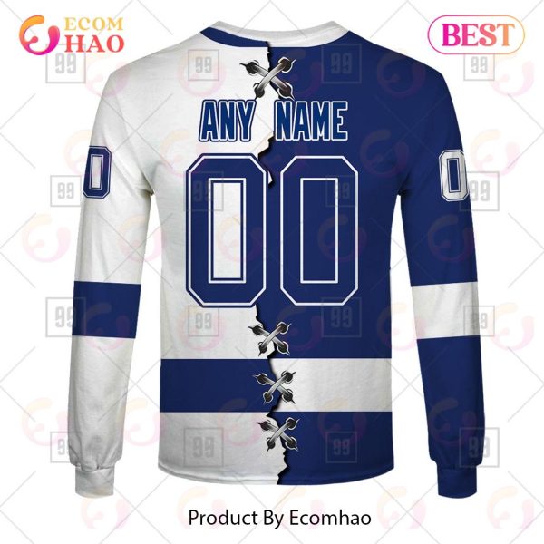 Personalized NHL Tampa Bay Lightning Mix Jersey 2023 3D Hoodie - Limotees