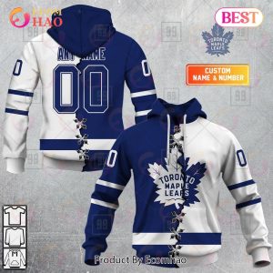 Personalized NHL Toronto Maple Leafs Mix Jersey 2023 3D Hoodie
