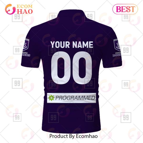 Personalized 2023 AFL Fremantle Dockers Jerseys Polo Shirt