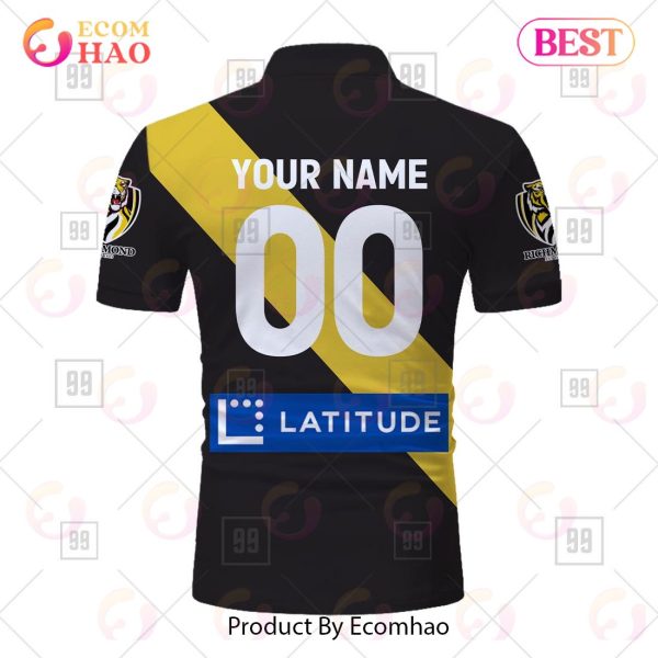 Personalized 2023 AFL Richmond Tigers Jerseys Polo Shirt