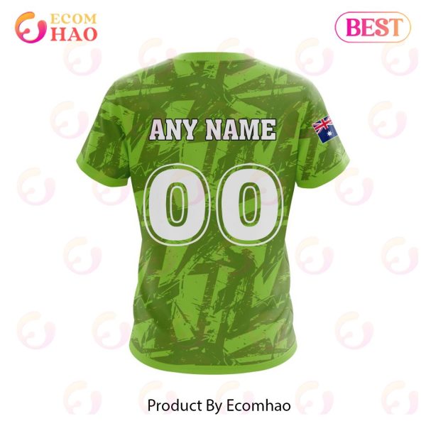 NRL Canberra Raiders Personalized Name & Number 3D Hoodie