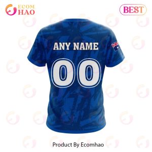 NRL Newcastle Knights Personalized Name & Number 3D Hoodie