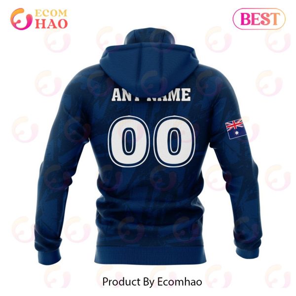 NRL Parramatta Eels Personalized Name & Number 3D Hoodie
