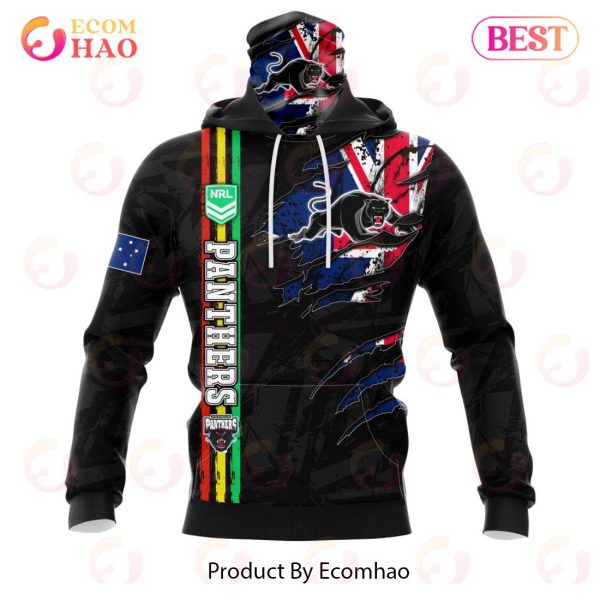 NRL Penrith Panthers Personalized Name & Number 3D Hoodie