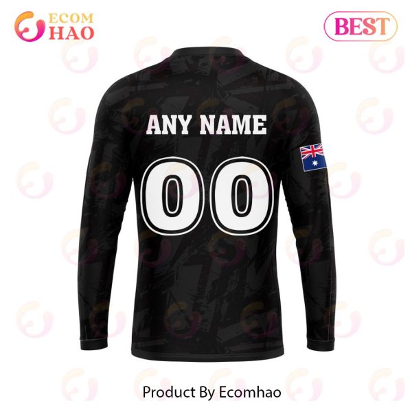 NRL Penrith Panthers Personalized Name & Number 3D Hoodie