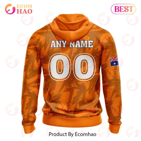 NRL Wests Tigers Personalized Name & Number 3D Hoodie