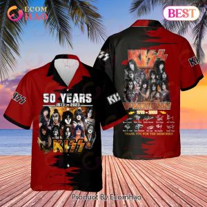KISS Final Tour 2023 Hawaiian Shirt