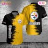 NFL Pittsburgh Steelers Personalized Button Shirt