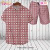 Gucci Logo Pattern Hot Trend Summer Brown Color GC Hawaiian Shirt And Shorts
