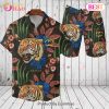 Gucci Tiger Pattern GC Hawaiian Shirt And Shorts Gucci Tiger Pattern GC Hawaiian Shirt And Shorts