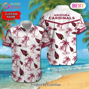 NFL Arizona Cardinals Logo Pattern Hawaiian Shirt And Short