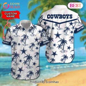 NFL Dallas Cowboys Logo Pattern Hawaiian Shirt And Short