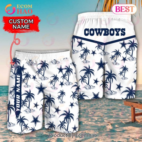 Dallas Cowboys NFL Tropical Pineapple Logo Hawaiian Shirt And Short -  Freedomdesign