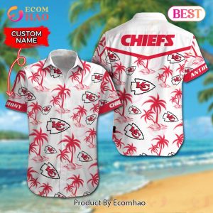 NFL Kansas City Chiefs Logo Pattern Hawaiian Shirt And Short