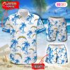 NFL Los Angeles Rams Logo Pattern Hawaiian Shirt And Short