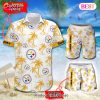 NFL Philadelphia Eagles Logo Pattern Hawaiian Shirt And Short NFL Philadelphia Eagles Logo Pattern Hawaiian Shirt And Short
