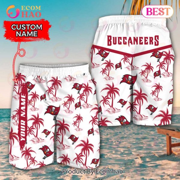 Personalized Tampa Bay Buccaneers Hawaiian Shirt And Shorts NFL Hawaii  Lightning Gift For Men And Women