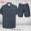 Louis Vuitton Square Pattern LV Hawaiian Shirt And Shorts Louis Vuitton Square Pattern LV Hawaiian Shirt And Shorts