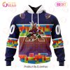 NHL Anaheim Ducks Special Autism Awareness Design 3D Hoodie NHL Anaheim Ducks Special Autism Awareness Design 3D Hoodie