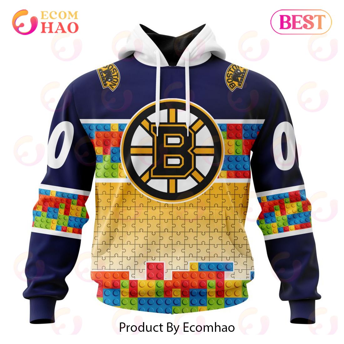 NHL Boston Bruins Special Camo Hockey Jersey - Ecomhao Store