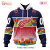 NHL Edmonton Oilers Special Autism Awareness Design 3D Hoodie