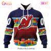 NHL New York Islanders Special Autism Awareness Design 3D Hoodie