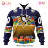 NHL Philadelphia Flyers Special Autism Awareness Design 3D Hoodie