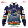 NHL Vegas Golden Knights Special Autism Awareness Design 3D Hoodie
