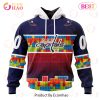 NHL Vegas Golden Knights Special Autism Awareness Design 3D Hoodie