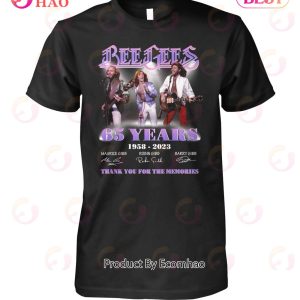Bee Gees 65 Years 1958 – 2023 Thank You For The Memories T-Shirt