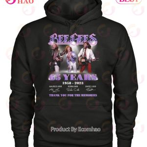 Bee Gees 65 Years 1958 – 2023 Thank You For The Memories T-Shirt