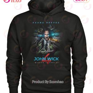 Keanu Reeves John Wick Mission In Area 51 T-Shirt