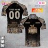 Personalized Camouflage AFL Port Adelaide Power Hunting Polo Shirt