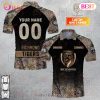 Personalized Camouflage AFL St Kilda Saints Hunting Polo Shirt