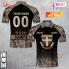 Personalized Camouflage AFL Sydney Swans Hunting Polo Shirt