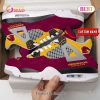 Canberra Raiders Pattern Logo Custom Name Air Jordan 4 Shoes, Sneaker Canberra Raiders Pattern Logo Custom Name Air Jordan 4 Shoes, Sneaker