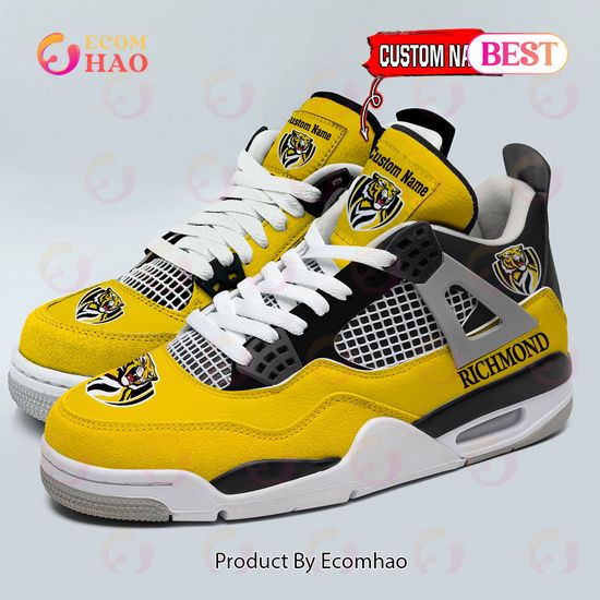 Richmond Logo Personalized Air Jordan 4 Shoes, Sneaker