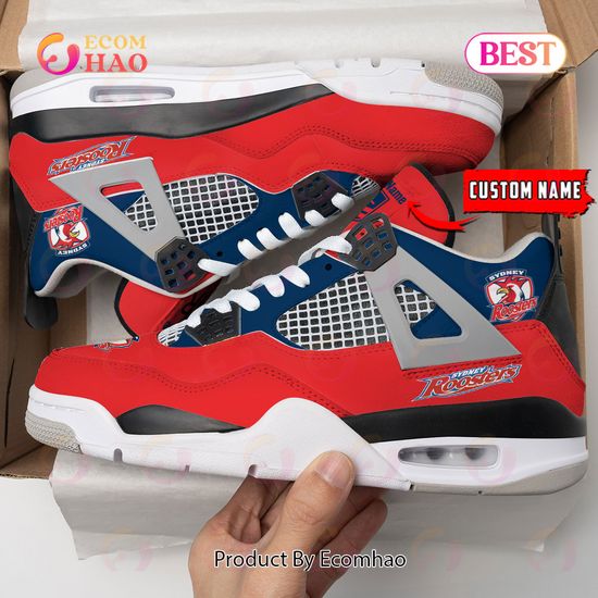 St Kilda Logo Personalized Air Jordan 4 Shoes, Sneaker