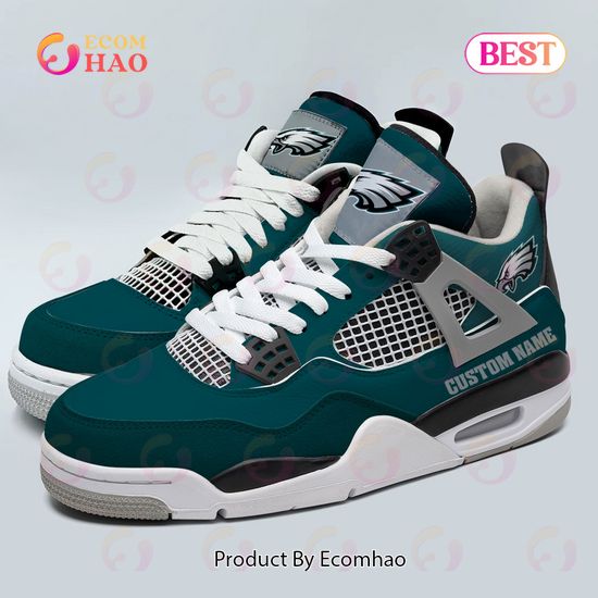 Custom Name NFL New York Jets Personalized Air Jordan 4 Shoes, Sneaker