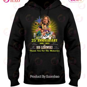 25th Anniversary 1998 – 2023 Big Lebowski Thank You For The Memories T-Shirt