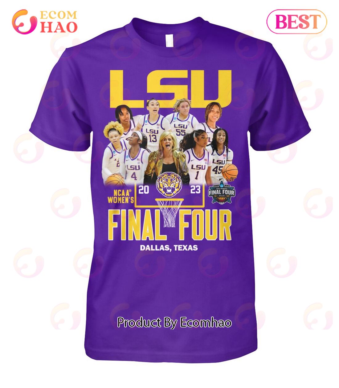 LSU Ncaa Women’s 2023 Final Tour Dallas Texas T-Shirt