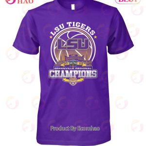 LSU Tigers Final Tour 2023 Greenville Regional Champions T-Shirt